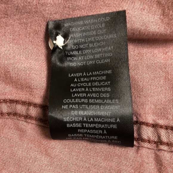 Tahari Ombré Long Sleeve Button Down - Picture 7 of 7